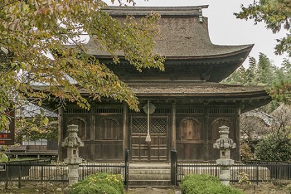 郷土の誇り、国宝　清白寺仏殿